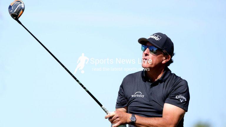 Mud birdie has Phil Mickelson in contention for third straight victory to open PGA Tour Champions career