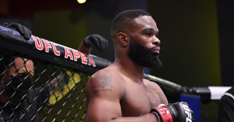 Pic: Tyron Woodley in phenomenal shape entering return at UFC 260