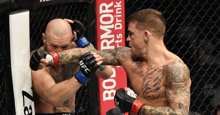 Dana White: Dustin Poirier ‘smart’ to pass on title shot for Conor McGregor trilogy