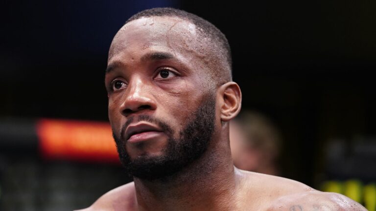 Video: Leon Edwards breaks down in tears while calling mother after UFC Vegas 21