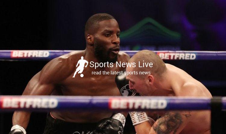 Lawrence Okolie wins cruiserweight world title with brutal stoppage of Krzysztof Glowacki | Boxing | Sport