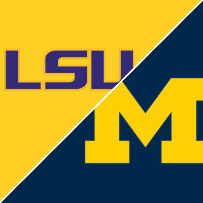 Follow live: 8-seed LSU trying to oust 1-seed Michigan