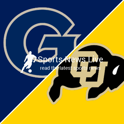 Follow live: 12-seed Georgetown clashes with 5-seed Colorado in first round