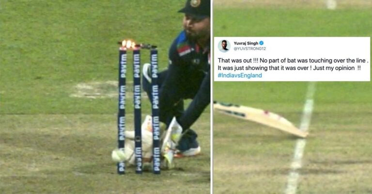 Cricket experts baffled with 3rd umpire for giving Ben Stokes not-out despite bat being on the line
