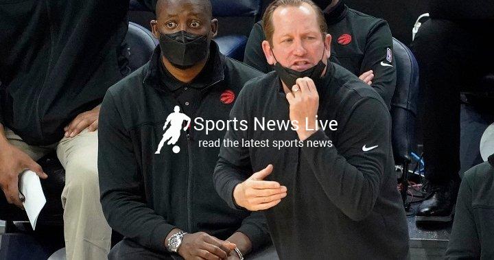 Raptors coach Nick Nurse fined US$50K by NBA for throwing face mask, swearing