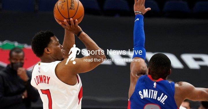 Powell, Lowry do their bit but undermanned Toronto Raptors beaten handily by the Pistons