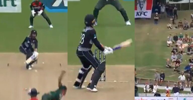 WATCH – Devon Conway imitates Rishabh Pant to play a reverse flick in Hamilton T20I