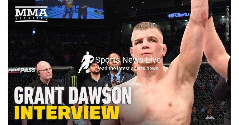 Video: Grant Dawson on Leonardo Santos: ‘He better hope he finishes me in the first 30 seconds’ at UFC Vegas 22