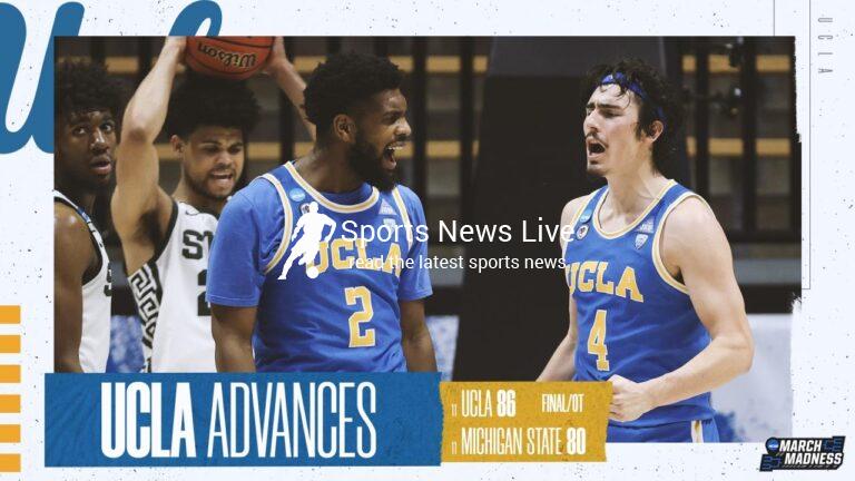 No. 11 UCLA holds off No. 11 Michigan State 86-80 in OT thriller