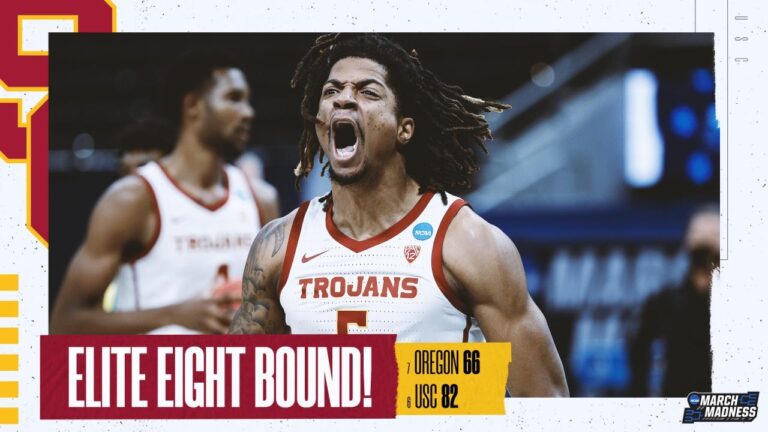 USC knocks off Pac-12 rival Oregon to advance to the Elite Eight
