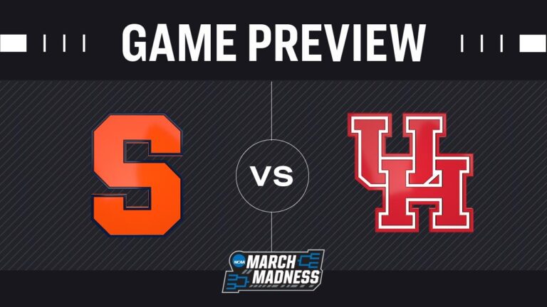 March Madness Preview: No. 11 Syracuse vs. No. 2 Houston