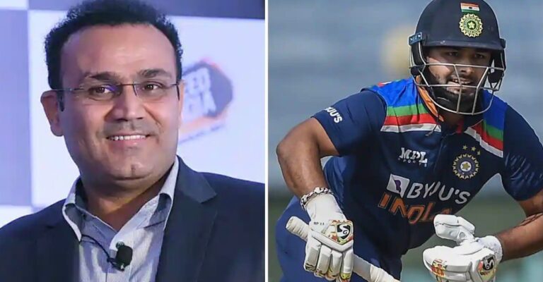 “He reminds me of my early days” – Virender Sehwag heaps praise on Rishabh Pant