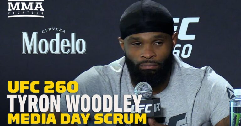 Tyron Woodley before UFC 260: ‘Quitting is not an option – I’ve got to go out on top’
