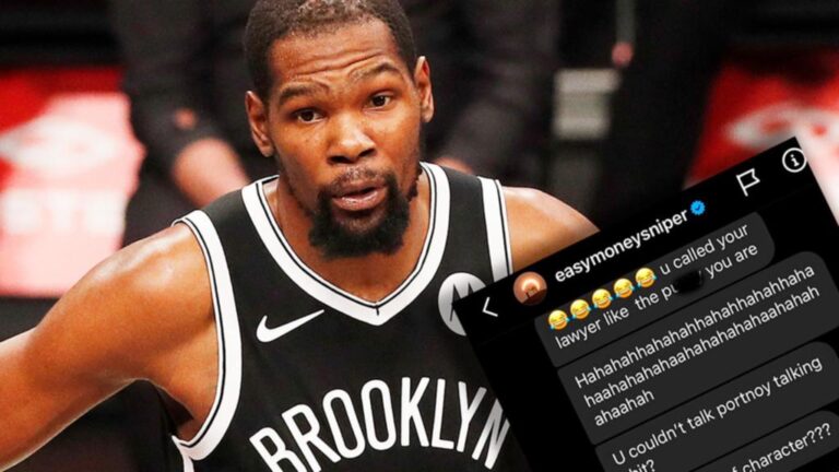 Brooklyn Nets NBA star Kevin Durant’s ‘homophobic, misogynistic’ messages to Michael Rapaport leaked