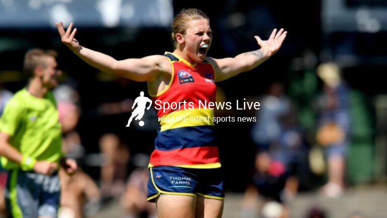 Crows thump Bulldogs in AFLW