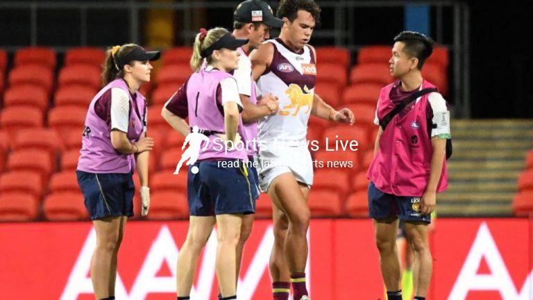 Rayner injury mars Lions AFL win over Suns