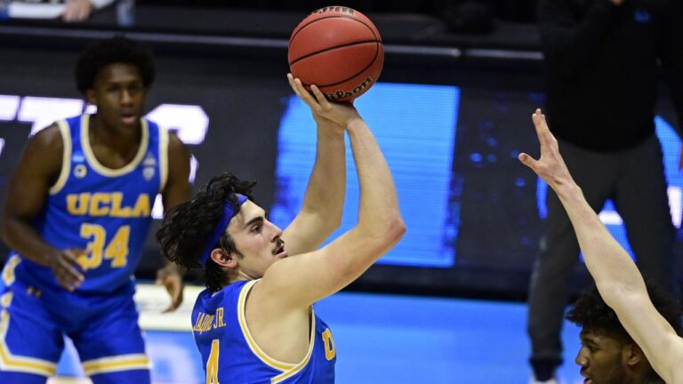 Hear from UCLA’s Jaime Jaquez Jr. ahead of a Sweet 16 clash with Alabama
