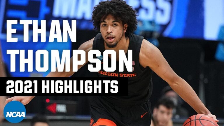 Ethan Thompson 2021 NCAA tournament highlights