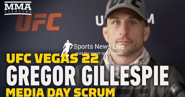 Gregor Gillespie reveals advice from college coach that helped him move past Kevin Lee knockout loss