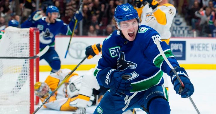 Vancouver Canucks’ Adam Gaudette enters COVID-19 protocol after testing positive for coronavirus