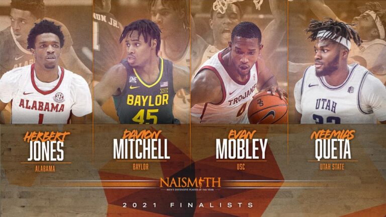 Finalists announced for 2021 Naismith Defensive Player of the Year Award