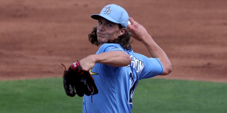 Tyler Glasnow transformation takes place on, off mound