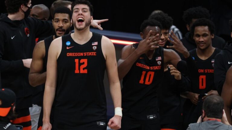 Oregon State, picked for last in the Pac-12, is a game away from the Final Four