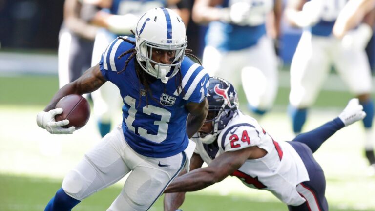 WR T.Y. Hilton returning to Indianapolis Colts on one-year, $10 million deal, agents say