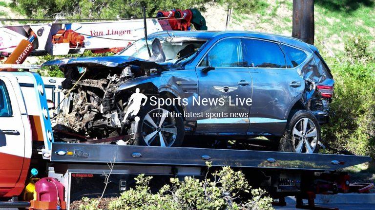 Sheriff’s department executes warrant for black box crash data from Tiger Woods’ SUV