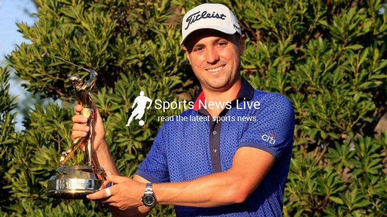 Justin Thomas rallies from 3 shots back to edge Lee Westwood for Players Championship win
