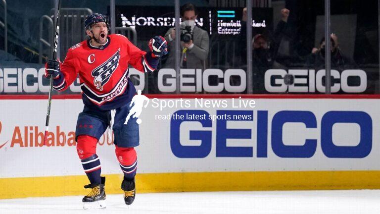 Alex Ovechkin scores 718th career goal to pass Phil Esposito for 6th on NHL’s all-time list