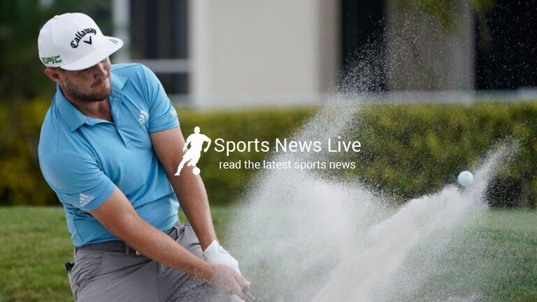 New dress code — PGA Tour pro Sebastian Cappelen goes shirtless to hit out of water