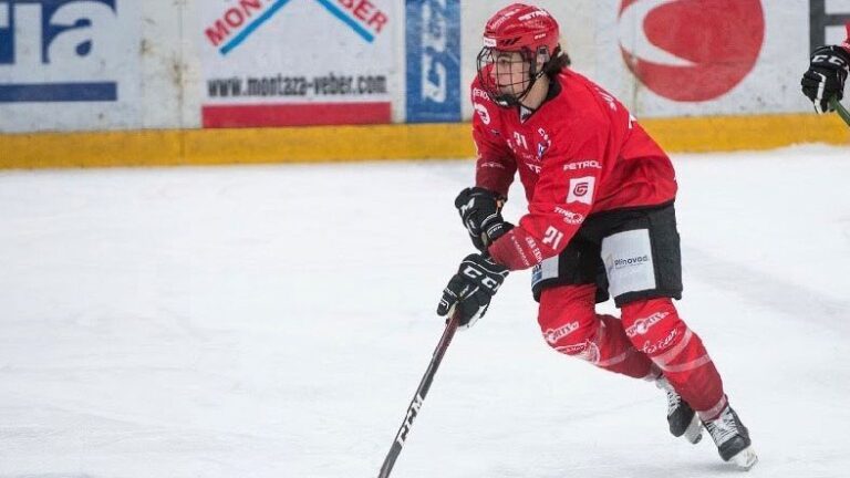 Why 2021 NHL draft prospect Francesco Pinelli played in Slovenia this season