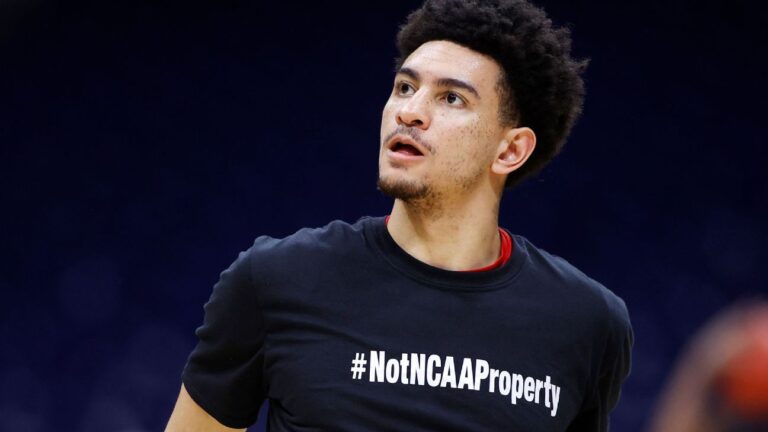 Geo Baker says Rutgers players discussed delaying NCAA tournament opener vs. Clemson amid #NotNCAAProperty protest