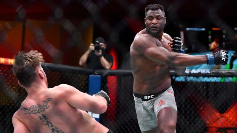 UFC’s Francis Ngannou wants to fight Jon Jones, then Derrick Lewis