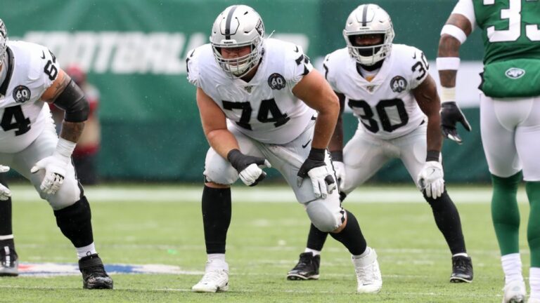 Las Vegas Raiders sign left tackle Kolton Miller to 3-year extension worth more than $18 million per year, source says