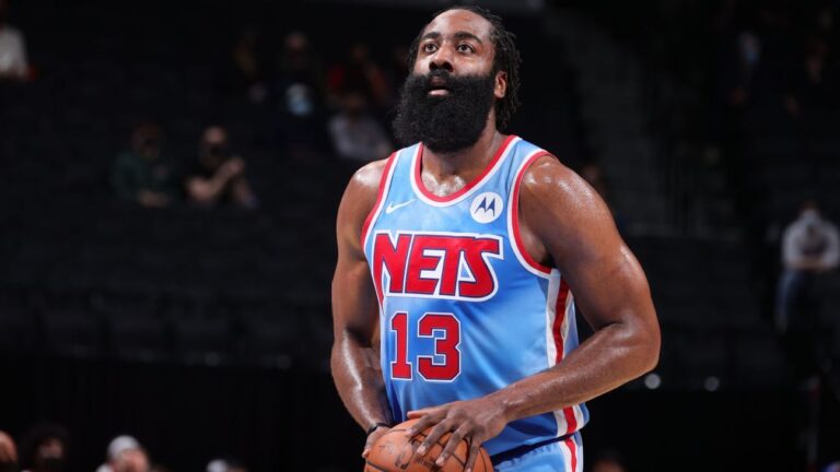 Brooklyn Nets’ James Harden leaves game vs. Houston Rockets with right hamstring tightness
