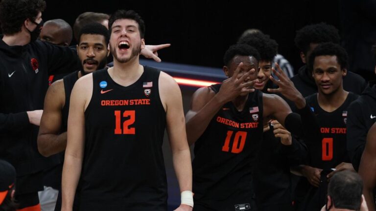 NCAA Tournament scores, winners and losers: Oregon State’s magical run continues into the Elite Eight