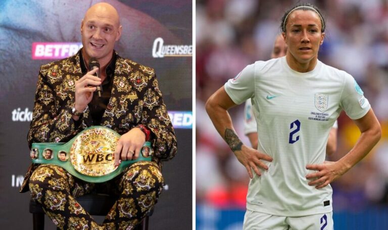 Tyson Fury once called England Lioness star Lucy Bronze a ‘p****’ and asked for a fight | Boxing | Sport