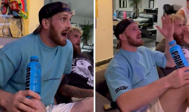 Jake Paul’s instant reaction to KSI knocking out FaZe Temperrr caught on camera | Boxing | Sport