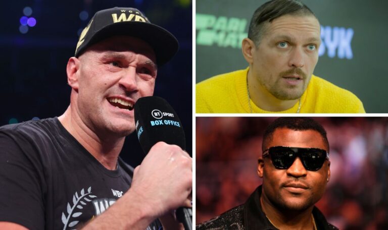 Tyson Fury issues Oleksandr Usyk message amid Francis Ngannou call out | Boxing | Sport