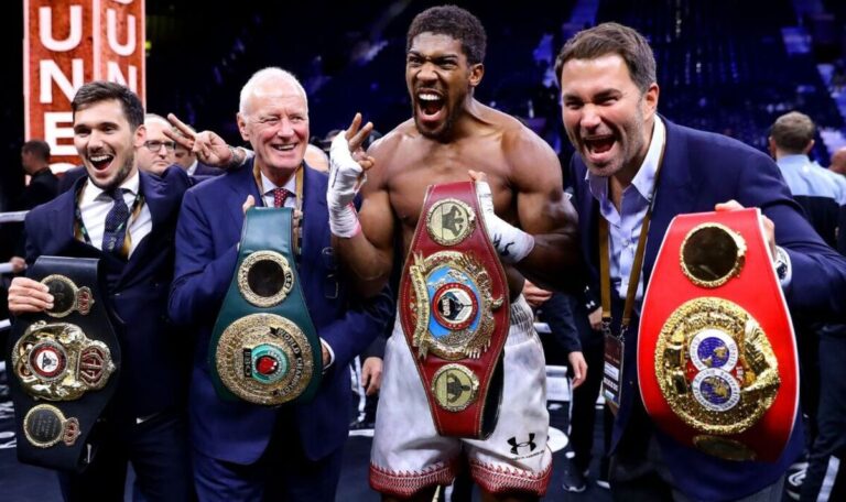 Eddie Hearn bites back at criticisms over Anthony Joshua’s next ‘knock-over’ opponent | Boxing | Sport