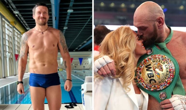 Tyson Fury boxing ‘Paris Fury-sized’ Oleksandr Usyk as Brit told wife has bigger shoulders | Boxing | Sport
