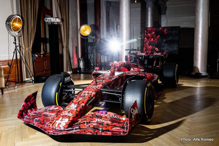 Alfa Romeo reveal art car to be auctioned for charity
