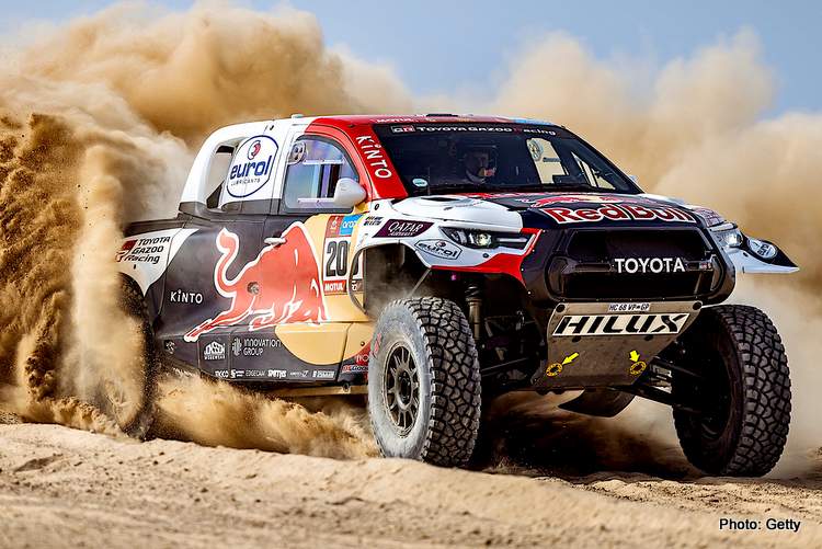Dakar 2023 Day 2: Al-Attiyah takes the lead for Toyota