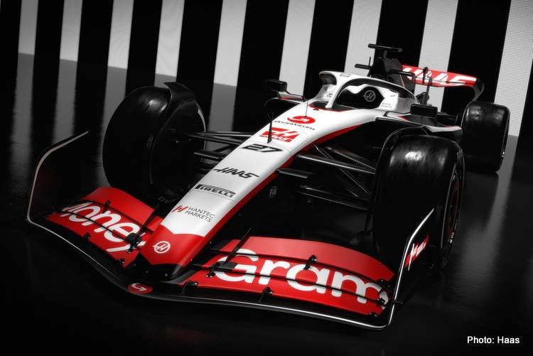 Haas reveal livery of their VF-23