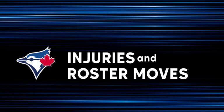 Blue Jays injuries and roster moves