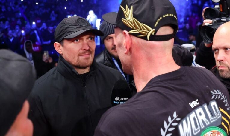 Oleksandr Usyk has suspicion about Tyson Fury and explains how he reversed roles | Boxing | Sport