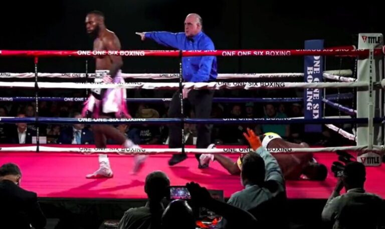 Boxer vomits all over the ring after taking stomach-churning punch | Boxing | Sport