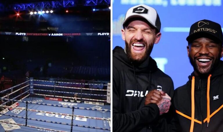 Floyd Mayweather’s comeback fight like a ghost town with empty seats everywhere | Boxing | Sport